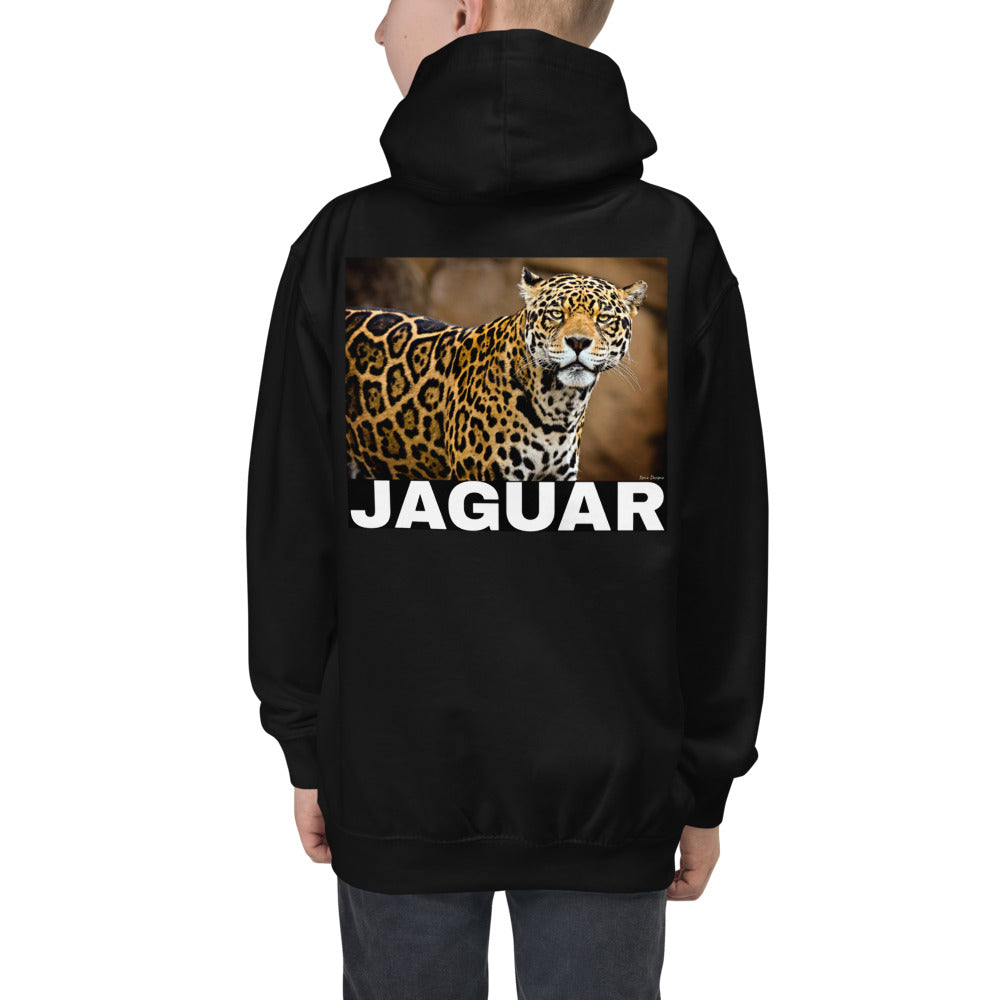 Premium Hoodie - BACK Print: Jaguar
