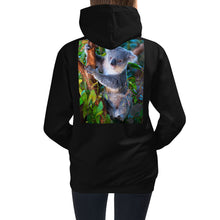 Load image into Gallery viewer, Premium Hoodie - BACK Print: Koala in a Tree

