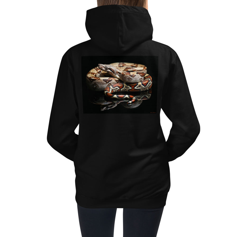 Premium Hoodie - BACK Print: Boa