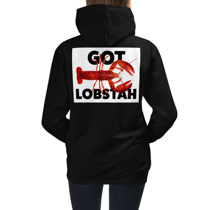 Premium Hoodie - BACK Print: Got Lobstah!
