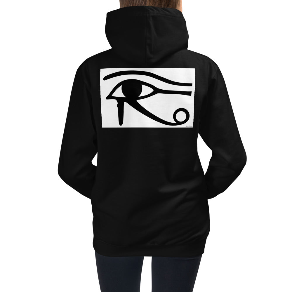 Premium Hoodie - BACK Print: Eye of Horus