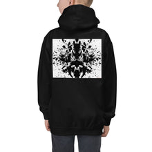 Load image into Gallery viewer, Premium Hoodie - BACK Print: Splat or My Brain Thinking About Space-Time
