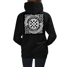 Load image into Gallery viewer, Premium Hoodie - BACK Print: Celtic Knot &amp; Norse Runes
