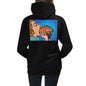 Premium Hoodie - BACK Print: Hamburger Feast