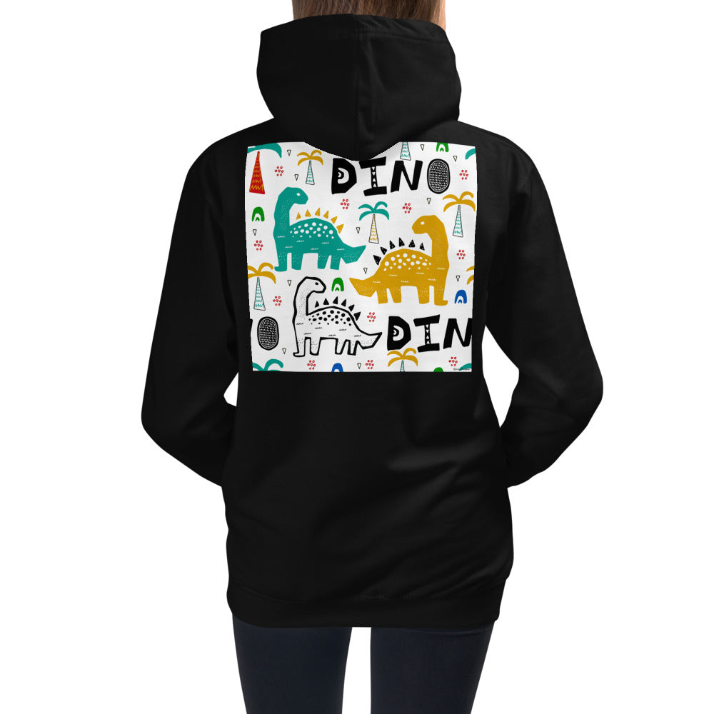 Premium Hoodie - BACK Print: Dinos