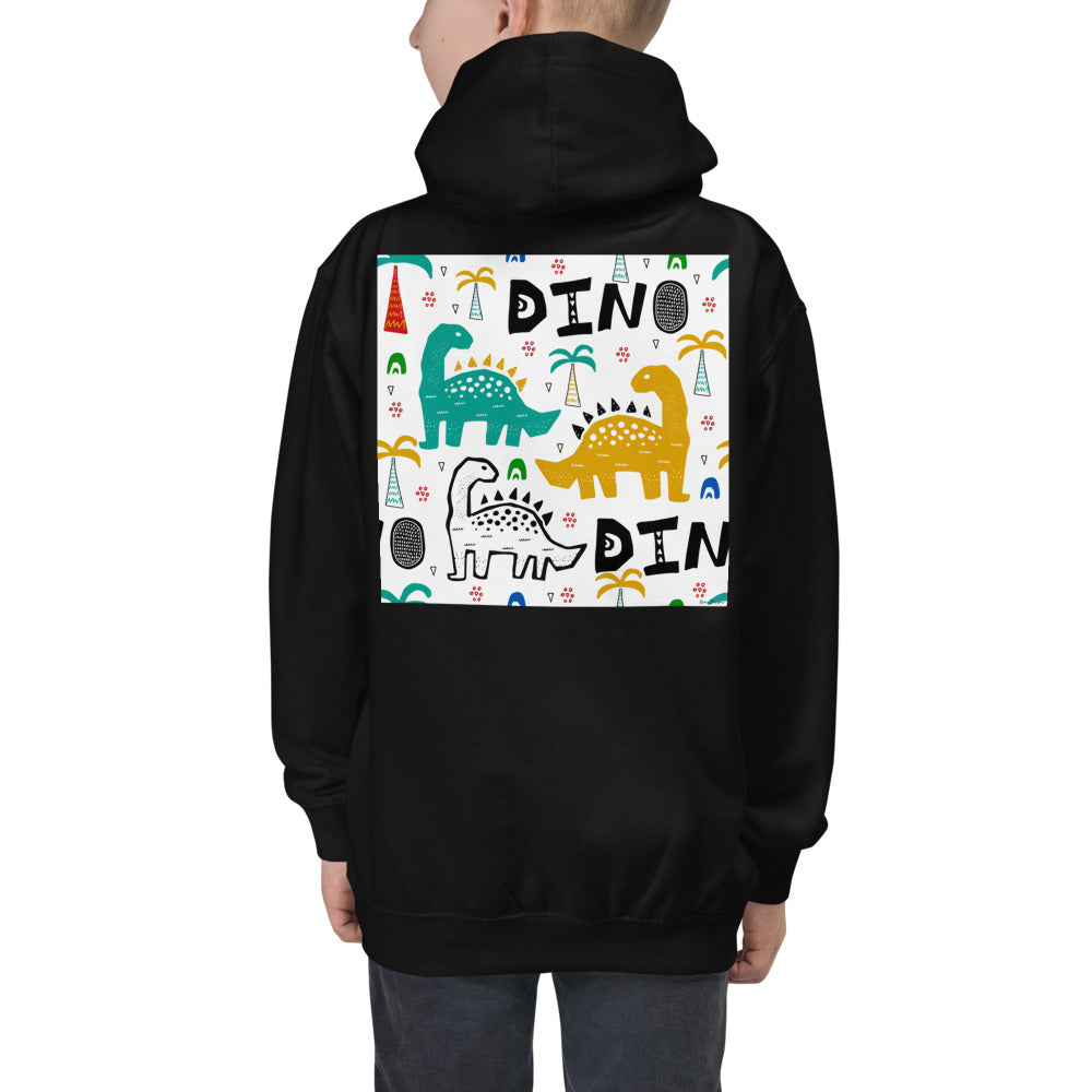Premium Hoodie - BACK Print: Dinos