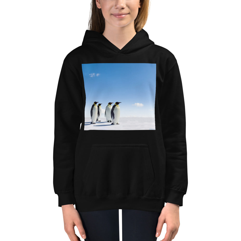 Premium Hoodie - FRONT Print: The Penguins