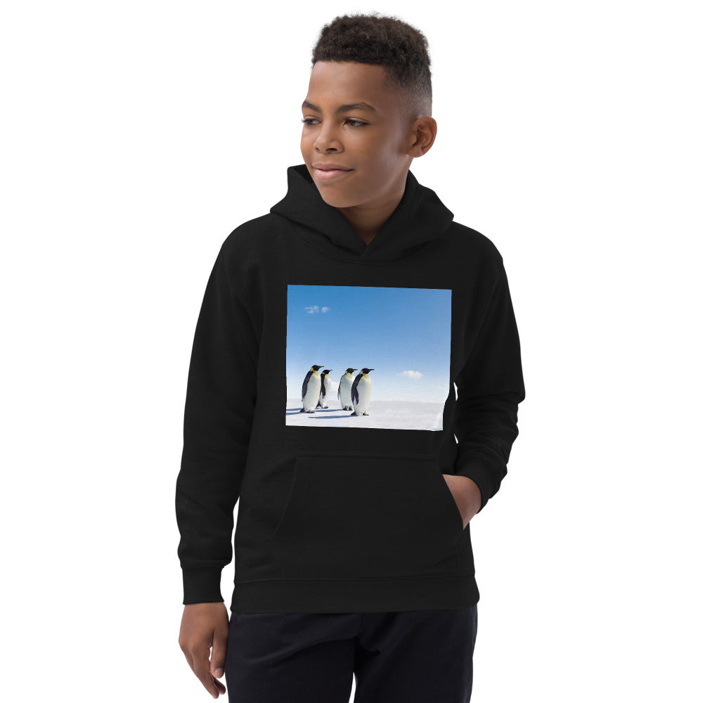 Premium Hoodie - FRONT Print: The Penguins