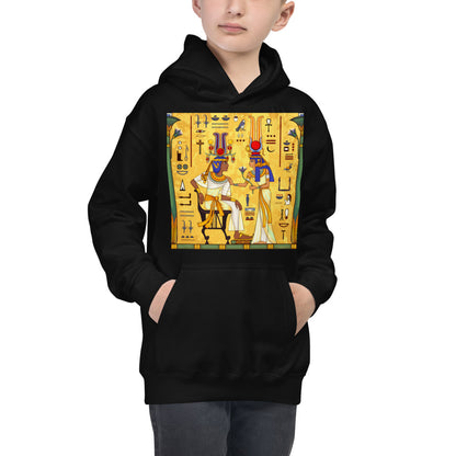 Premium Hoodie - FRONT Print: Egyptian Royal Couple