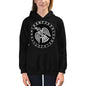 Premium Hoodie - FRONT Print: Odin's Crow in a Runic Circle