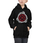 Premium Hoodie - FRONT Print: Magical Norse Runic Compass