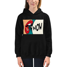 Load image into Gallery viewer, Premium Hoodie - FRONT Print: WOW!
