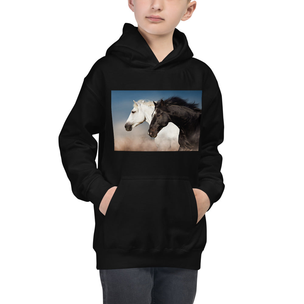 Premium Hoodie - FRONT Print: Born Free