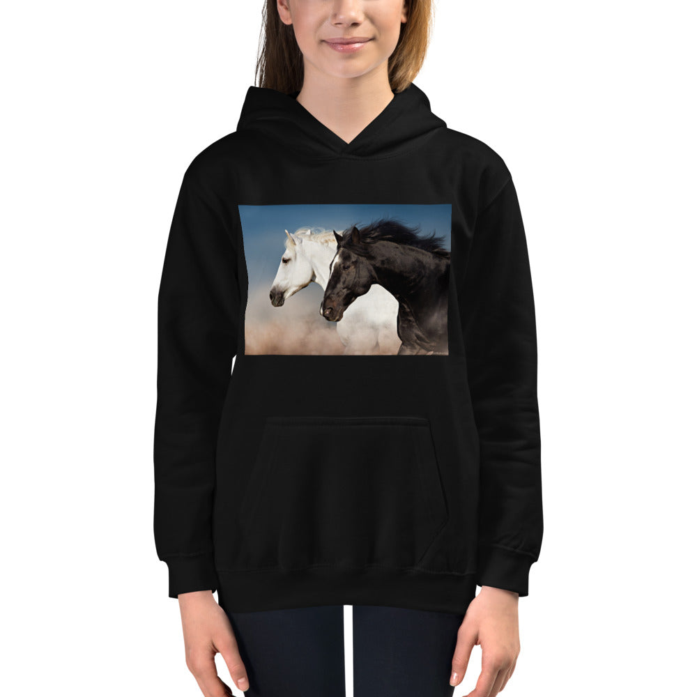 Premium Hoodie - FRONT Print: Born Free