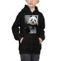 Premium Hoodie - FRONT Print: Happy Panda