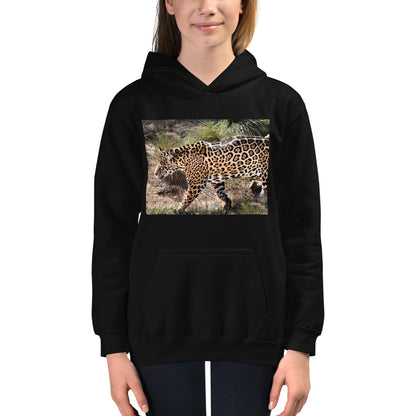 Premium Hoodie - FRONT Print: Young Leopard