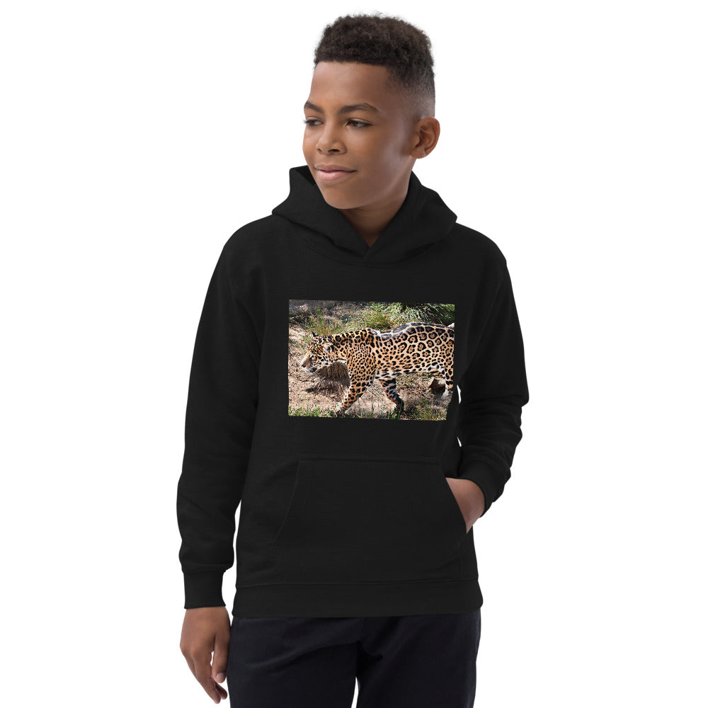 Premium Hoodie - FRONT Print: Young Leopard