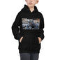 Premium Hoodie - FRONT Print: Galapagos Blue Marine Iguana