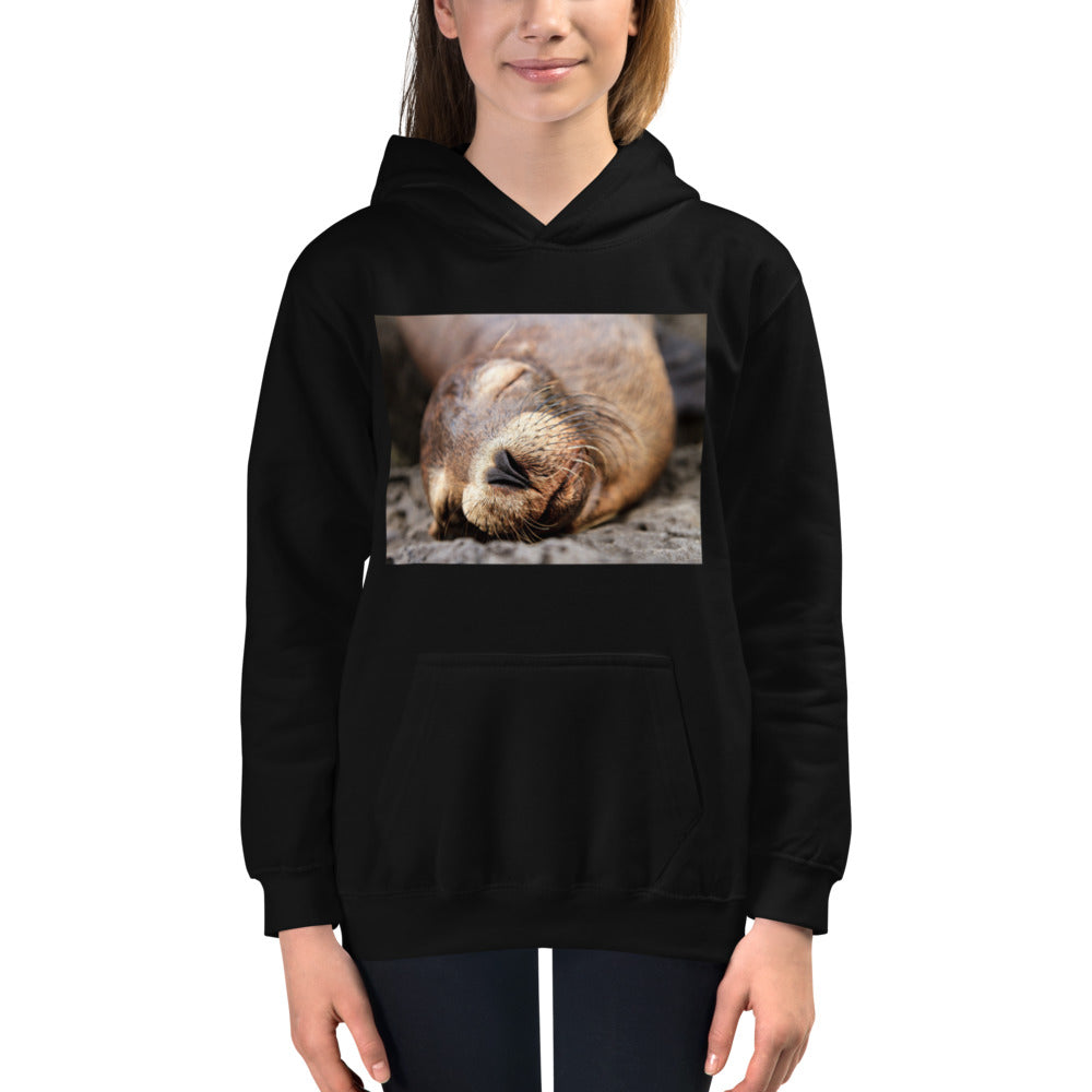 Premium Hoodie - FRONT Print: Snoring Sound