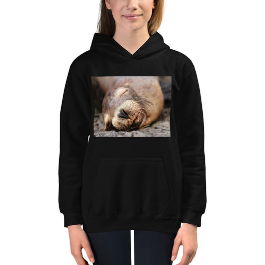 Premium Hoodie - FRONT Print: Snoring Sound