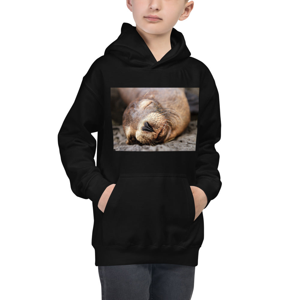 Premium Hoodie - FRONT Print: Snoring Sound