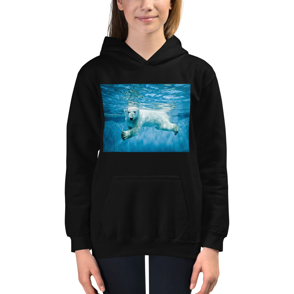 Premium Hoodie - FRONT Print: Polar Paddle
