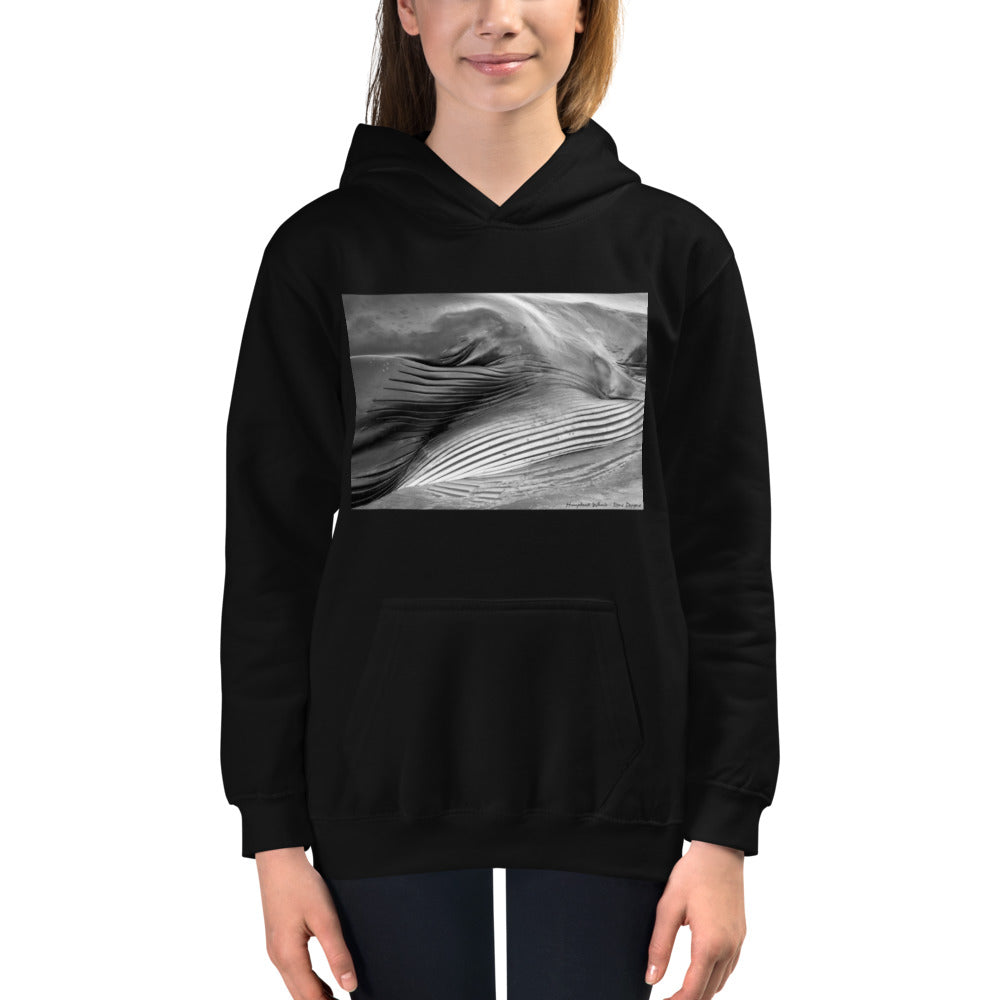 Premium Hoodie - FRONT Print: Eye of a Whale