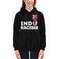 Premium Hoodie - FRONT Print: END RACISM