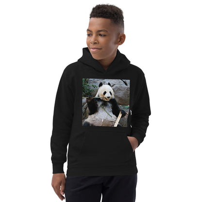 Premium Hoodie - FRONT Print: Bamboo Panda