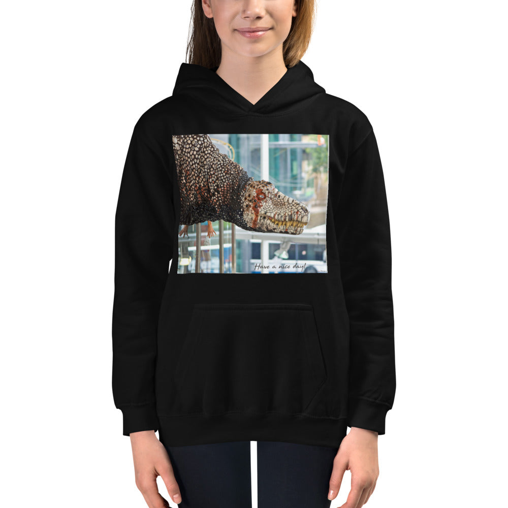 Premium Hoodie - FRONT Print: Have a Nice Day!