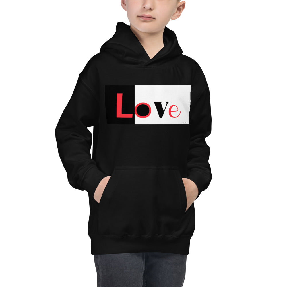 Premium Hoodie - FRONT Print: LoVe
