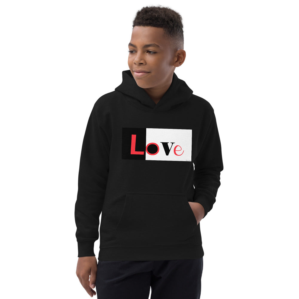 Premium Hoodie - FRONT Print: LoVe