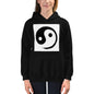 Premium Hoodie - FRONT Print: Ink Brush Yin Yang