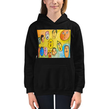 Load image into Gallery viewer, Premium Hoodie - FRONT Print: Funny Faces
