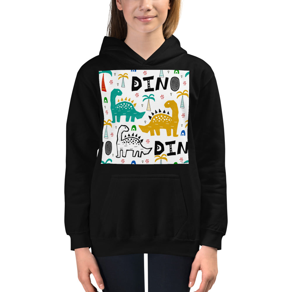 Premium Hoodie - FRONT Print: Dinos