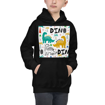 Premium Hoodie - FRONT Print: Dinos