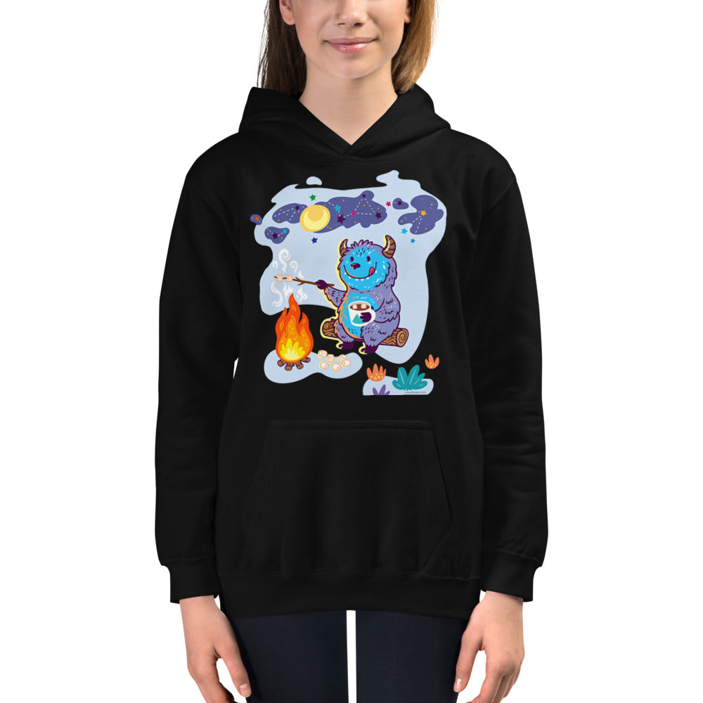 Premium Hoodie - Yeti Campfire