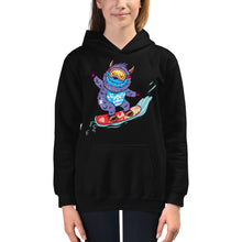 Load image into Gallery viewer, Premium Youth Hoodie - Yeti Shredding it!
