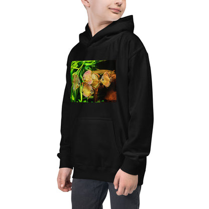 Premium Hoodie - FRONT Print: Amazon Discus