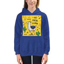 Load image into Gallery viewer, Premium Hoodie - NO PROB-LLAMA
