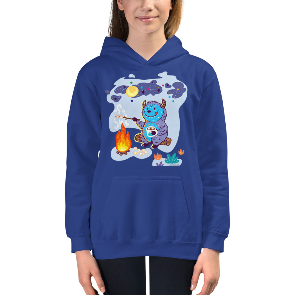 Premium Hoodie - Yeti Campfire