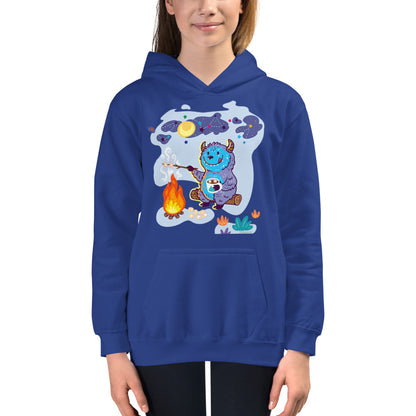 Premium Hoodie - Yeti Campfire