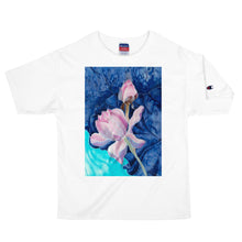Load image into Gallery viewer, Champion Crew Neck - Pink Flower - Ronz-Design-Unique-Apparel
