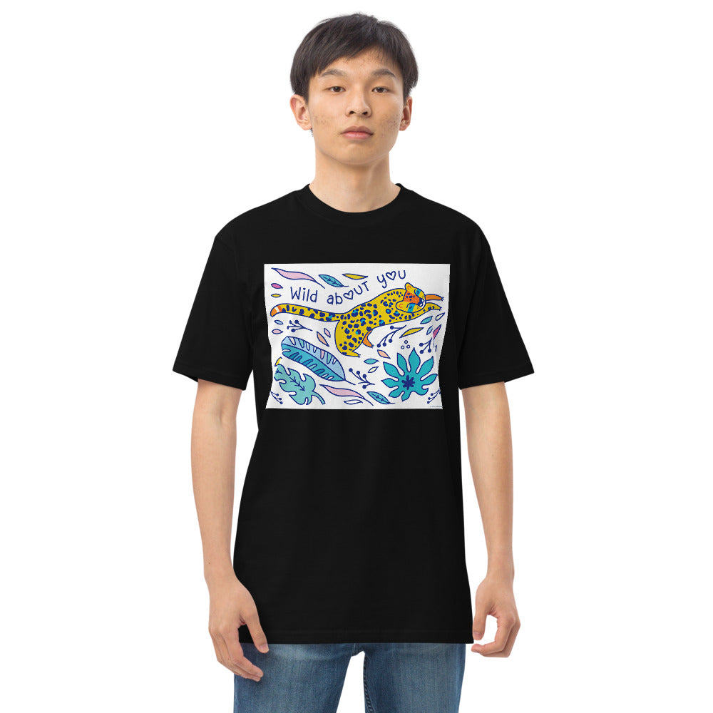 Premium Heavyweight Tee - Wild About You Tiger