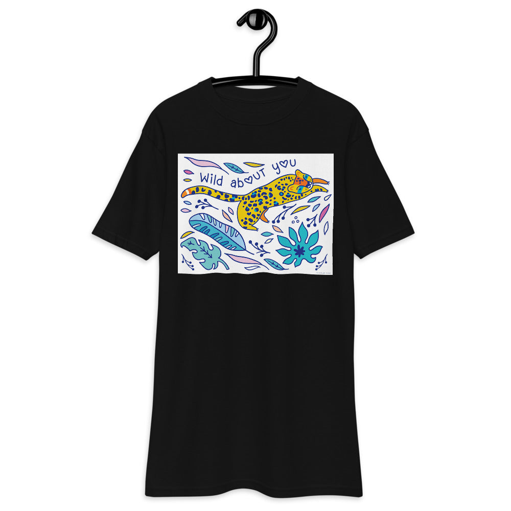 Premium Heavyweight Tee - Wild About You Tiger