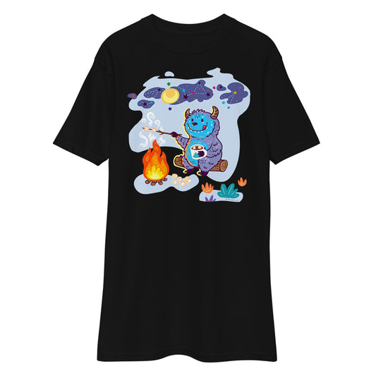 Premium Heavyweight Tee - Yeti Campfire