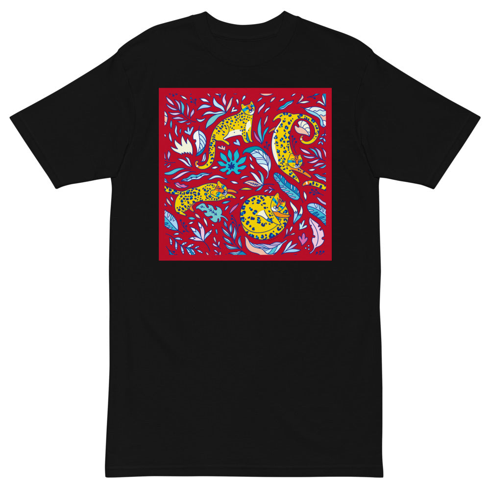 Premium Heavyweight Tee - Silly Tigers