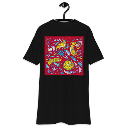 Premium Heavyweight Tee - Silly Tigers