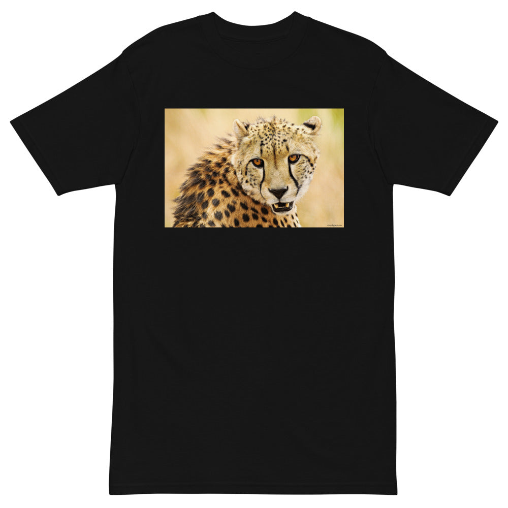 Premium Heavyweight Tee - Cheetah Fangs