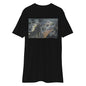 Premium Heavyweight Tee - Godzilla? No. A Galapagos Marine Iguana!